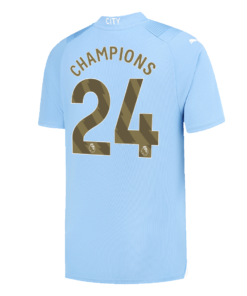 Manchester City CHAMPIONS #24 Home Jersey 2023/24 - Image 3