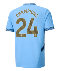 Manchester City CHAMPIONS #24 Home Jersey 2024/25 - Image 3