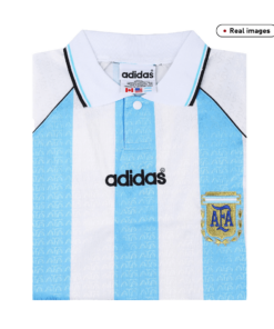 Argentina Home Jersey Retro 1996 - Image 4