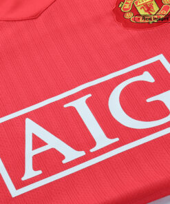 Manchester United Home Jersey Retro 2007/08 - Image 5