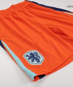 Netherlands Home Soccer Shorts 2024 - Image 8