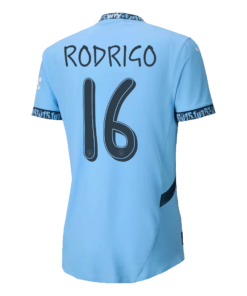 Manchester City RODRIGO #16 Home Jersey Authentic 2024/25 - UCL Edition - Image 3