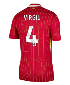 Liverpool VIRGIL #4 Home Jersey 2024/25 - Image 3