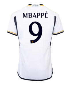 Real Madrid MBAPPÉ #9 Home Jersey 2023/24 - Image 3