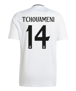 Real Madrid TCHOUAMENI #14 Home Jersey 2024/25 - Image 3